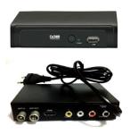 TV Receiver for Russian market Plastic Mini DVB T2