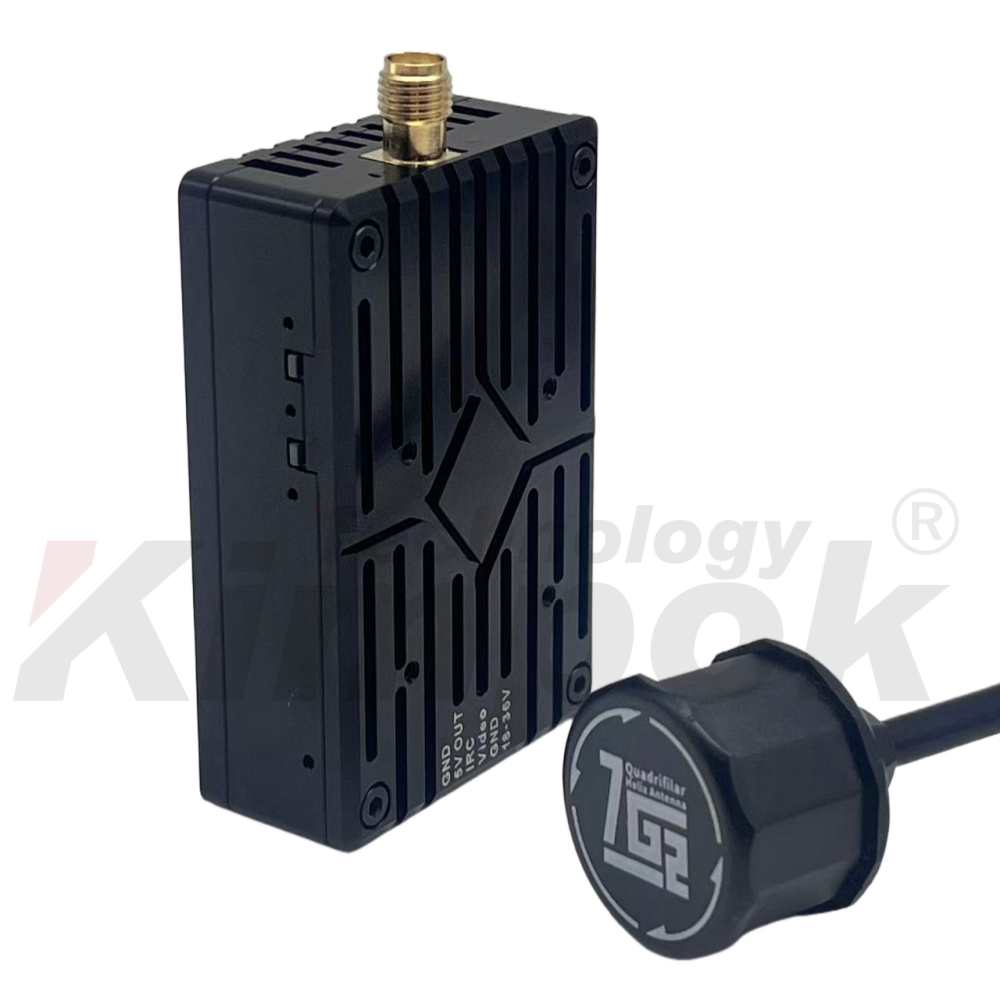 China 6.1-7.2GHz FPV VTX VRX 64 Channels ALV5000AC 6-7G Done Video Transmitter and Receiver factory