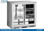 Electric Two Door Under Bench Fridge