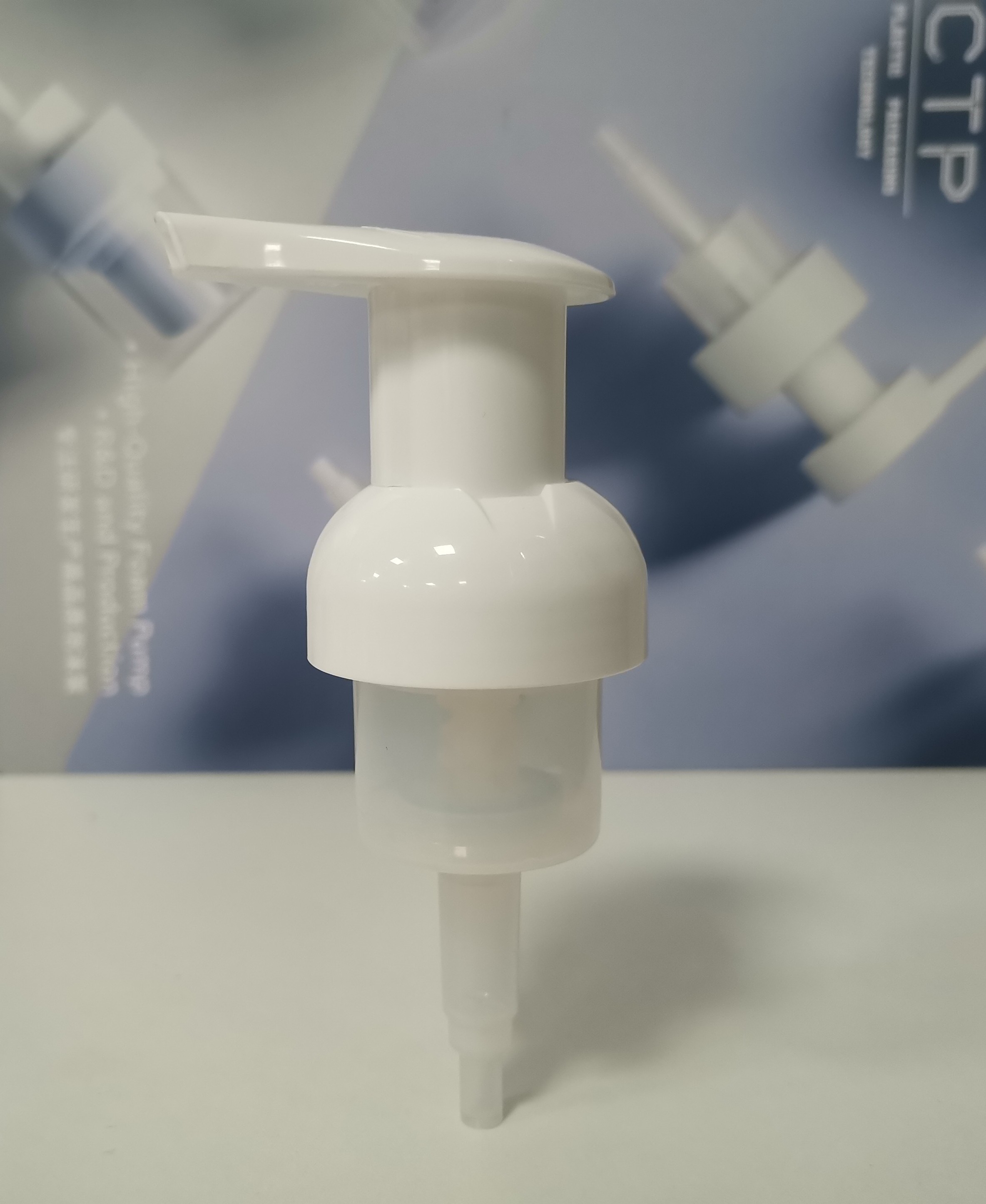 Customized Color Plastic Foam Pump With All Plastic Spring For Enhanced Performance