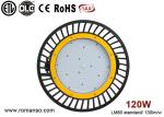 AC100V UFO led high bay lamp , Outdoor 120W led high bay lights pf >0.95