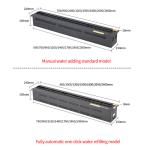 Steam Mist Water Vapor Electric Fireplace Solid Color Steel Material Stoves For