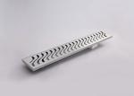 Easy Maintenance Stainless Steel Floor Grilles , Stable Metal Driveway Drainage