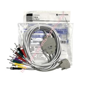 China Nihon Kohden 10 Leads ECG EKG Cable BJ-963D New Original ECG Machine Parts Medical Equipment factory