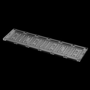 China OEM 3030 LED Street Light Lens Water Resistant 295mm×80mm Size factory