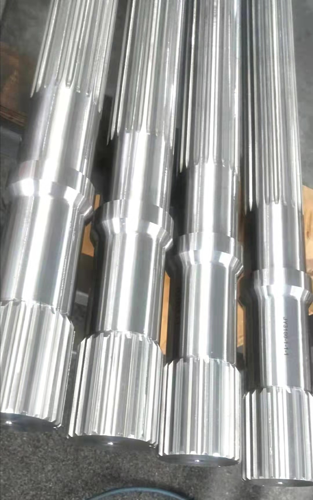 High Strength High Finish Traditional Spline Milling Twin Extruder Shaft