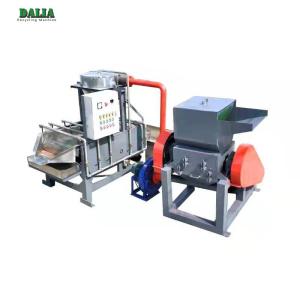 China 99.9% Purity Scrap Copper Wire Granulator Small Land Occupy Size Easy To Move factory