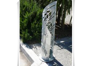 China Beautiful Modern Stainless Steel Sculpture / Steel Artworks Artists Sculpture factory