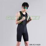 Black Cycling Mountain Biking Pants Tight Style With Effect Seismic Cushion