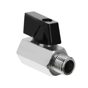 China Male / Female Thread Brass DN8 API 598 Ball Valve Manual factory