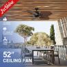 Buy cheap Low Noise Decorative Tropical Large Airflow Energy Saving 5 Blades Ceiling Fan from wholesalers