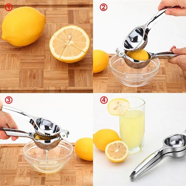 Zinc Alloy Manual Fruit Press Juicer