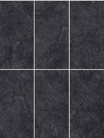Wear-Resistant Matt Mural Dark Gray 1200x600mm Engraved Ink Outside Curatin Wall Tile For Building