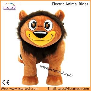 China Plush Toys Stuffed Animal on Wheels Baby Walker Pony Cycle Ride-On Horse for sale factory