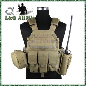 China Military Hunting Duty Vest Combat Tactical Carrier Vest &amp; 3 Pouch factory