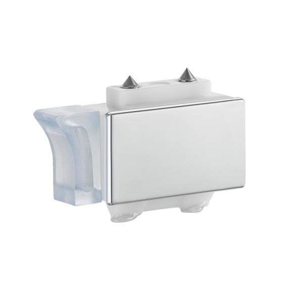 Strong Plastic Glass Shower Screen Fittings Water Resistant Positioning Parts