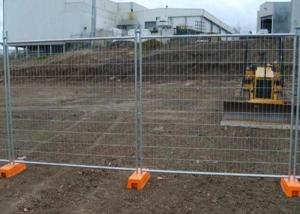 China ISO9001 6ft Temporary Fence 42 Micron Thick Worksite Fencing factory