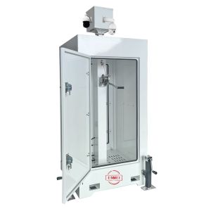 Rapid Deployment Mobile CCTV Tower With 1200lbs Hand Winch For Public Spaces