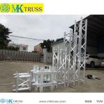 Square Aluminum Alloy 6082-T6 Box Truss for Heavy Duty Portable Exhibition Show