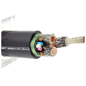 China Mobile Copper Shielding Rubber Sheathed Cable Environmental Protection on sale