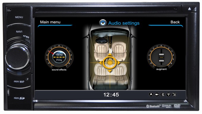 Ouchuangbo Auto Radio GPS Nav Multimedia Stereo Universal Car DVD S100 Platform 3G Wifi Bluetooth