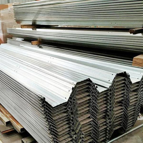 Rain Gutters Greenhouse Metal Frame Parts Galvanized Steel For Poly Tunnel