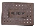 Hollow out Embossed logo Leather Patches on jeans custom color shape