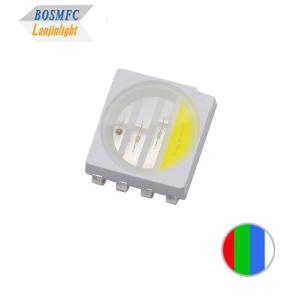 China 5050 RGBW RGB SMD LED Diode 5054 20mA For Multi Color LED Strip factory