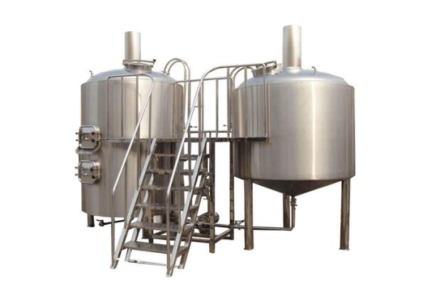7BBL Capacity Small Brewery Equipment TIG Welded Joints Interior Shell 3mm