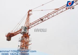 China QTZ40 Hydraulic Telescopic Hammerhead Tower Crane Specification TC4208 factory