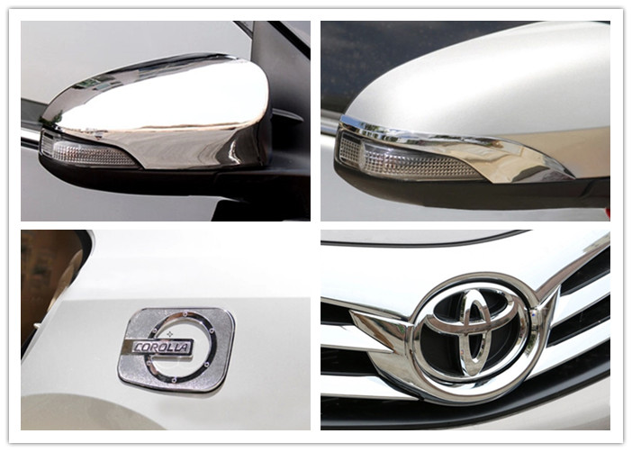 TOYOTA COROLLA 2014 Auto Body Trim Parts Side Mirror Garnish Fuel Tank Cap Cover