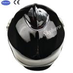 Black Aviation helmet high quality aircraft helmet light fly helmet for sale