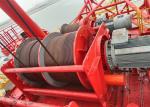 Marine Grade Steel Wire Rope Drum With Anti Corrosion Coating ISO9001 Certified