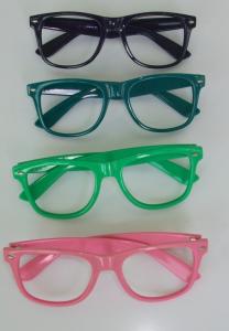 China Rainbow 3d fireworks glasses lazer viewers / colored plastic glasses factory