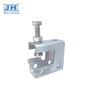 China Customized Bracket Construction Hardware Stamping Metal C Clamp Locknut factory
