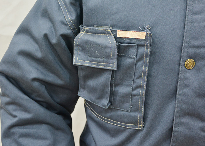 Full Size Outdoor Work Clothes With Waterproof Shell Fabric And Windbreak