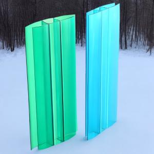 Impact Proof Polycarbonate H Connecter / Polycarbonate Extruded Plastic Profiles