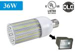 DLC 180 Degree LED Bulb Samsung 5630 Corn Lamp Led 120lm / W 2700k~6500k
