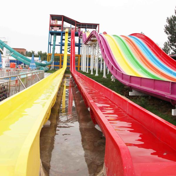Ashland / DSM FRP High Speed Custom Water Slide General Water Park Item for