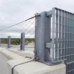 Diamond Hole SS304 Stainless Steel Wire Rope Mesh For Light Protect