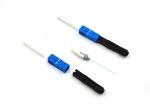 SC UPC Fiber Optic Hot Melt Quick Connector Blue Optical Fiber Fast Connector /