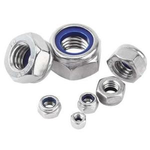China Hardware Fasteners DIN 982 M4 M6 M8 Hex Nylon Locking Nuts factory