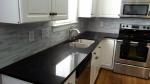 Artificial Stone Slab Countertop Black Galaxy Quartz Stone Kitchen Countertop