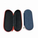 Linen FELT Zipper Eyeglass Case Sports Sunglasses Case 164mm Length