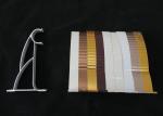 Decorative Aluminium Alloy 0.3mm Curtains Pipe Holder