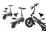 Pedal Assist Small Folding Electric Bike For Leisure / Sport Aluminium Alloy