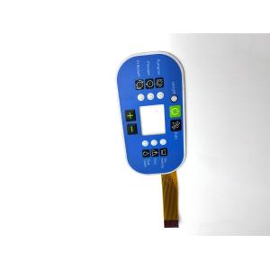 FPC Flex Circuit Two Custom Membrane Keyboard With 1.0MM Pitch Of ZIF Connector