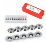 Easy To Handle Round Shape Carbide Woodturning Cutters Wear Resistant