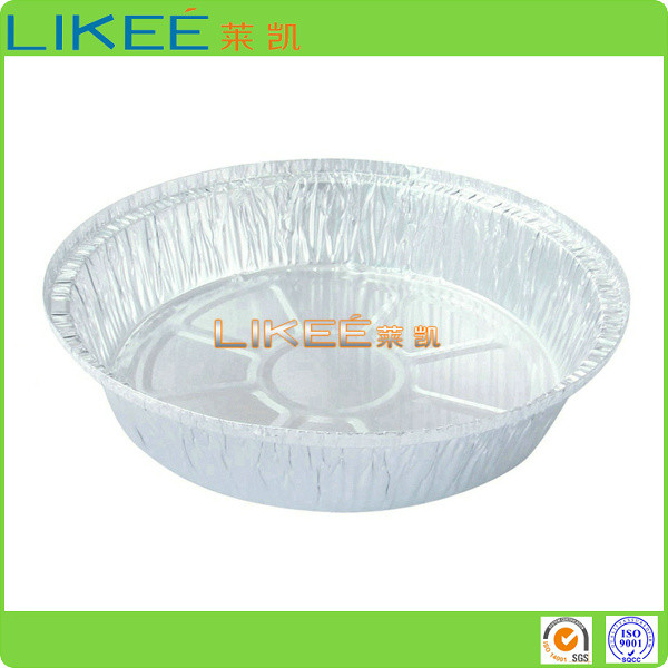 Disposable Oval Aluminum Tray Food Box Nontoxic Aluminium Foil Trays