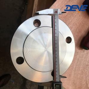 China ANSI B16.9 Blind Raised Face BLRF SS304 SS316 F51 F53 SAF2507 Flange factory